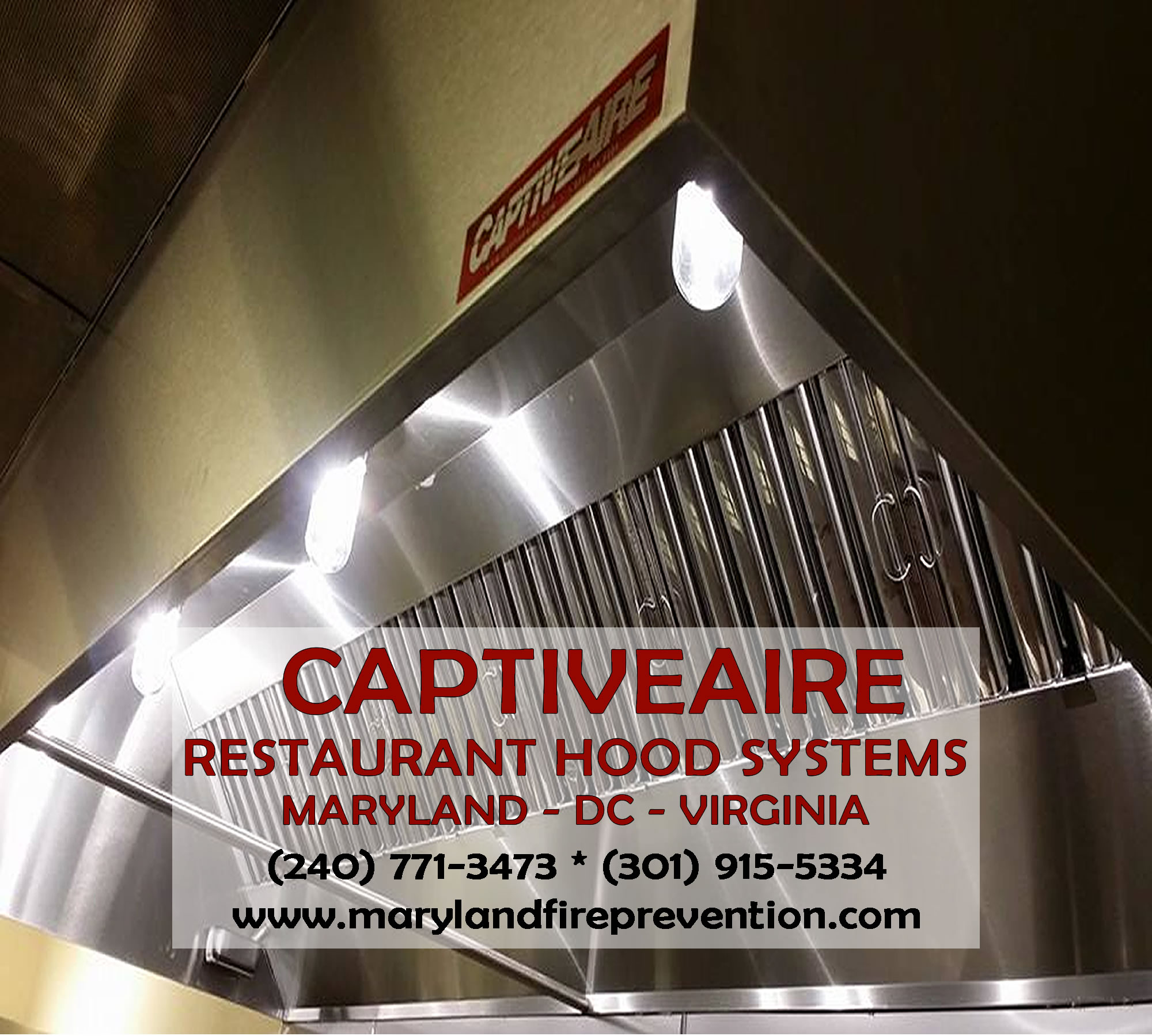 Virginia Washington DC Maryland Restaurant Hood Fire Suppression System Installation Service 